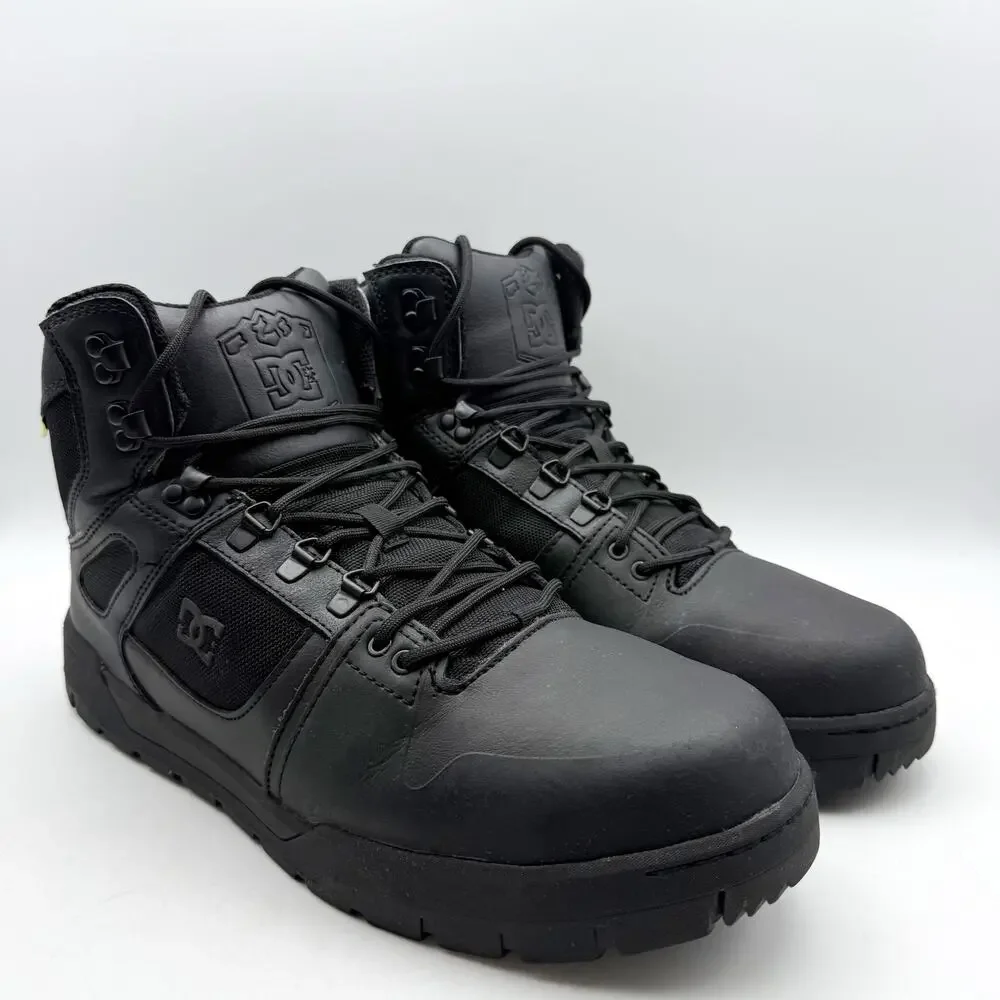 DC Shoes Men’s Anvil High-Top Work Boot — Black